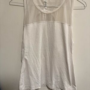 Lululemon Athletica White Tank Top